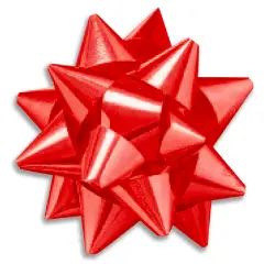 Coccarde per Confezioni mm. 50 Rosso