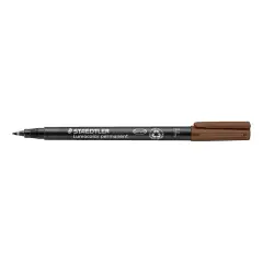 Pennarello Permanente Lumocolor Staedtler - Punta Fine Marrone