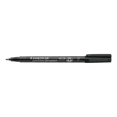 Pennarello Permanente Lumocolor Staedtler - Punta Fine Nero
