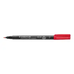 Pennarello Permanente Lumocolor Staedtler - Punta Fine Rosso