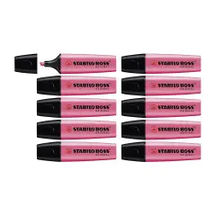 Evidenziatore Stabilo Boss Original Rosa – Punta a Scalpello 2-5 mm