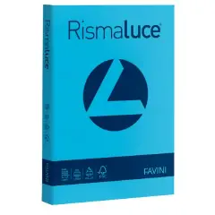 Carta Colorata Rismaluce A3 90 gr – 300 Fogli - Azzurro