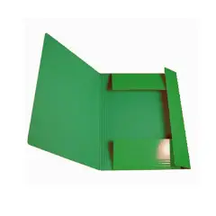 Cartella Presspan con Elastico Verde