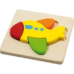 Primi Incastri Nido: Puzzle a colori Aereoplanino