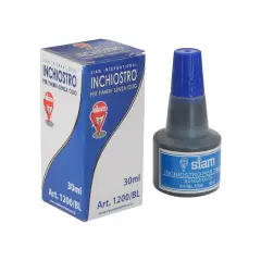 Inchiostro per Timbri in Gomma Blu – Flacone da 25 gr