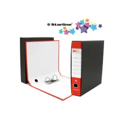 REGISTRATORE Starbox ROSSO DORSO 5cm F.TO COMMERCIALE Starline