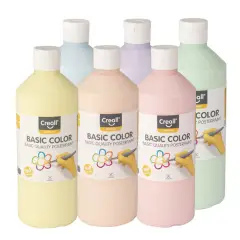 Tempera Pronta Tinte Pastello 6x500 ml.