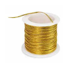 Cordoncino Oro Metallizzato - 50 Metri