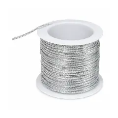Cordoncino Argento Metallizzato - 50 Metri