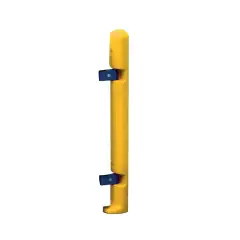 **Recinto per Bambini Steccato Wave Palo per Fissaggio a Parete Giallo**
