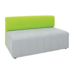 Divano Serie Moderna Con Spalliera Verde Per Un Ambiente Scolastico Innovativo