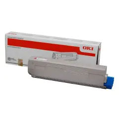 OKI TONER ORIGINALE MAGENTA C822 7300 PAGINE