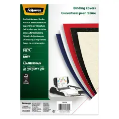 Copertine di Rilegatura Goffrate A4 Avorio