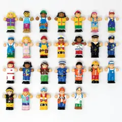 Amici dei Mestieri – Set 26 Personaggi in Plastica Sicura