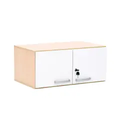 Ante Basse INNOVA con Serratura Bianco – Antine per Arredo Scuola e Sopralzo Basso