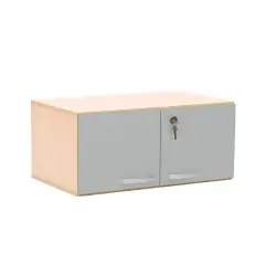 Ante Basse INNOVA con Serratura Grigio – Antine per Arredo Scuola e Sopralzo Basso