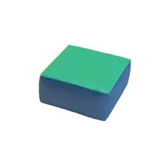 Pouf Quadrato cm.60x60 Verde-Azzurro