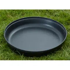 Vassoio Jumbo Circolare Diametro 69 Cm, Nero