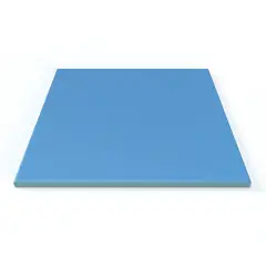 Materassino Color per Ginnastica e Psicomotricità dei Bambini cm.140x140, Celeste