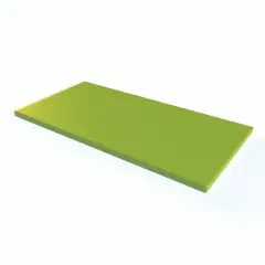 Materassino Color per Ginnastica e Psicomotricità Bambini - 100x200 cm - Lime
