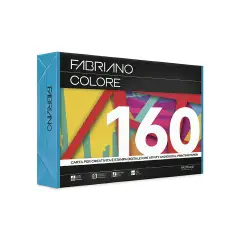 Carta Per Fotocopie Fabriano Colore 160 Gr/mq A4 Azzurro Risma 250 Fogli
