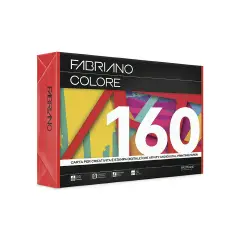 Carta Per Fotocopie Fabriano Colore 160 Gr/mq A3 Rosso Risma 125 Fogli