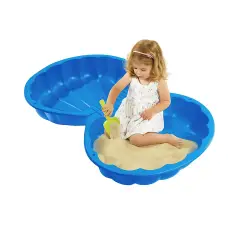 Sabbiera Conchiglia 2in1 Gioco Acqua E Sabbia Blu