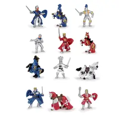 Cavalieri Medievali 12 Pezzi