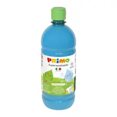 Tempera Super Lavabile Primo 750 ml Ciano