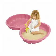Sabbiera Conchiglia 2in1 Gioco Acqua E Sabbia Rosa