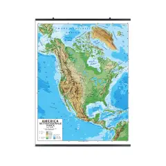 Carta Geografica America Settentrionale