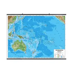 Carta Geografica Oceania
