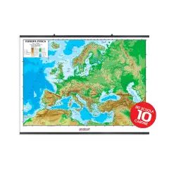 Carta Geografica Europa - 10 Pezzi
