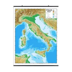 Carta Geografica Italia Muta