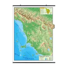 Carta Geografica Toscana