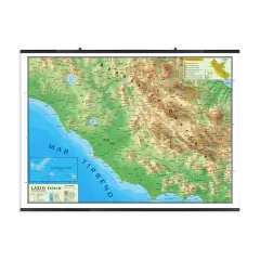 Carta Geografica Lazio
