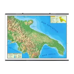Carta Geografica Puglia E Basilicata