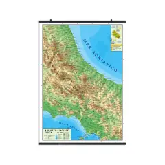 Carta Geografica Abruzzo E Molise