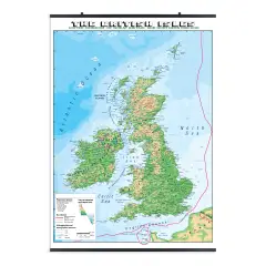 Carta Geografica Madrelingua Gran Bretagna