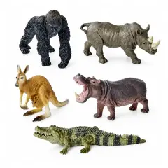 Animali Selvaggi Serie 2 Set 10 Pezzi