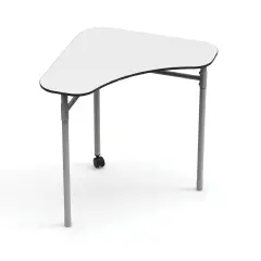 Banco Triangolare Desk21 Regolabile H 52-64 per Ambienti Scolastici Innovativi