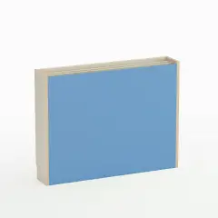 Mobile Scuola Infanzia Kubò Betulla Portacartoncini Blu Orizzonte