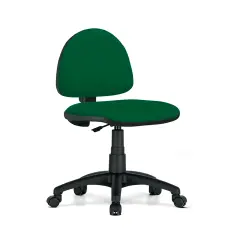 Poltrona Operativa Web Schienale Basso – Tessuto Verde | Conforme CAM