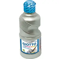Tempera Acrilica Giotto 250 ml – Argento