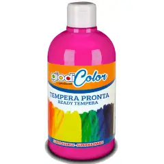 Colore a Tempera per Bambini Giodicolor 500 ml. Magenta