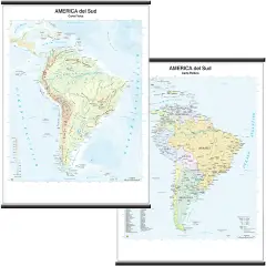 Carta Geografica America Meridionale