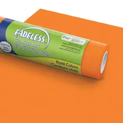 Carta per Sfondi Arancio 122 x 3,6 m – Rotolo di Carta per Scenografie e Fondali