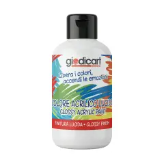 Tempera Acrilica Giodicolor - 500 ml - Bianco