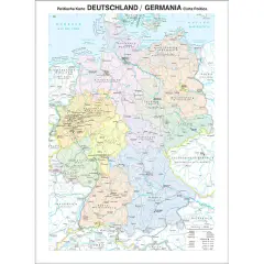 Carta Geografica Madrelingua Germania