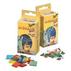Tessere Mosaico Marmorizzate Assortite – 1x1 cm, Busta 200 gr